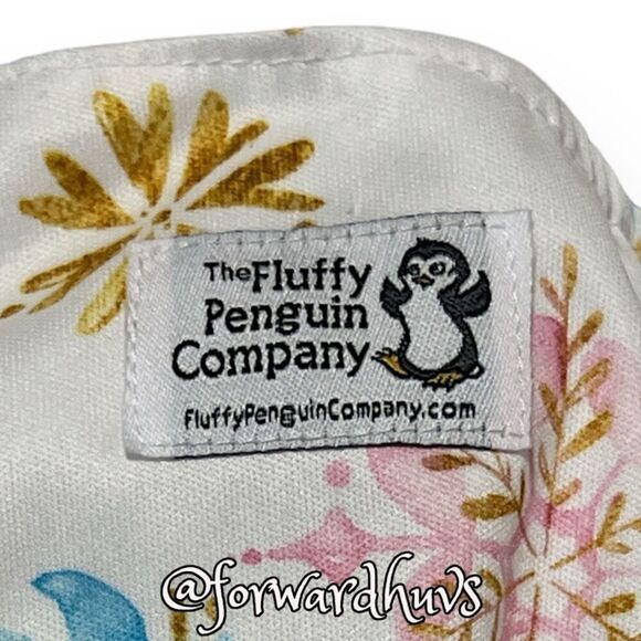 The Fluffy Penguin Diaper Company | Cloth Diaper Cover | Winter Theme - Picture 5 of 8